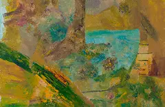 Untitled by Ram Kumar, 2005, Oil on canvas, sold Dec 2018