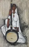 Untitled by B. Prabha, 1964, Oil on canvas, sold Dec 2018