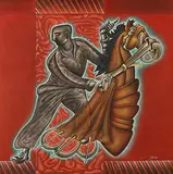 Untitled by Satish Gujral, 2011, Mixed media on canvas, sold Dec 2018