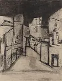 Untitled by Ram Kumar, Mixed media on paper, sold Jun 2018