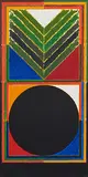 Germination by S. H. Raza, Acrylic on canvas, sold Jun 2018