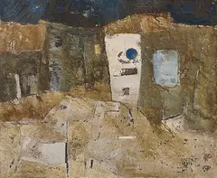 Untitled by Ram Kumar, Oil on canvas, sold Jun 2018
