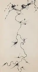 Untitled by Jagdish Swaminathan, Ink on paper, sold Jun 2018
