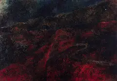 Classic Metascape by Akbar Padamsee, 1961, Oil on canvas, sold Jun 2018