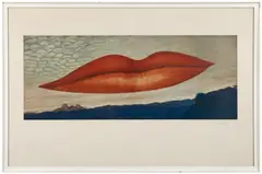 Les Amoureux à l'heure de l'Observatoire by Man Ray, 1967, Lithographie en couleurs, sold Dec 2025
