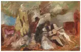 Joueur de jazz by Charles Dufresne, circa 1923, Huile et encre sur papier, sold Jun 2025