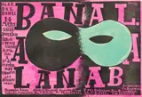 Affiche pour Bal Banal by Alexey Brodovitch, 1924, Lithographie rehaussée à l'aquarelle, sold Jun 2025