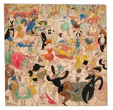 Carnaval by László Fodor, 1925, Aquarelle et encre sur papier, sold Jun 2025