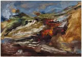 Composition by Anna Staritsky, Huile sur toile, sold Jun 2025