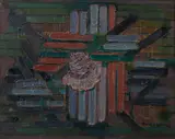 Composition by Mikhail Fedorovitch Andreenko, Huile sur toile, sold Jun 2025