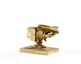 Draguignan ou Moteur by Cesar, 1959-1970, Bronze à patine dorée, sold Jun 2025