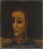 Untitled by Anjolie Ela Menon, Oil on masonite, sold Jun 2017