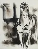 Untitled by B. Vithal, Oil on canvas, sold Jun 2017