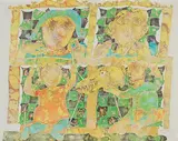 Le Petit Chaperon Rouge by Sakti Burman, Oil on canvas, sold Jun 2017