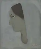 Untitled by Lalu Prasad Shaw, Acrylic on paper, sold Jun 2017