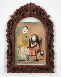 Untitled by Badri Narayan, Watercolour, pastel, pen and ink on paper, offered Jun 2017
