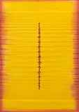 Untitled by Sohan Qadri, Ink and dye on paper, sold Jun 2017