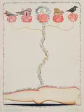 Corollary Mythologies - Forty Winks III by Surendran Nair, Watercolour on paper, sold Jun 2017