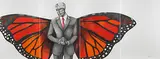 We Who Live by Myth by Phaneendra Nath Chaturvedi, 2014, Mixed media on archival paper, sold Jun 2017