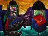 Untitled by Manu Parekh, Acrylic on canvas, offered Jun 2017