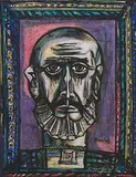 Untitled by K. Laxma Goud, Watercolour and acrylic on paper, offered Jun 2017