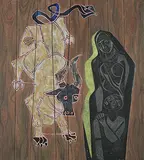A Dream by Jyoti Bhatt, Oil on canvas, sold Jun 2017