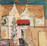 Temples by Hari Ambadas Gade, Watercolour on paper, offered Dec 2016