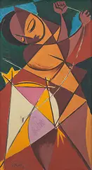 Untitled by George Keyt, Oil on canvas, offered Dec 2016