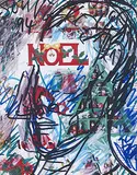 Untitled by F. N. Souza, Ink on newspaper, offered Dec 2016