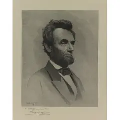 Abraham Lincoln by Henry Wolf, 1912, wood engraving (first state, sold Mar 2026