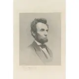 Abraham Lincoln by Henry Wolf, 1912, wood engraving, sold Mar 2026