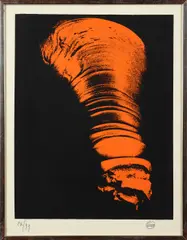 Composition by Cesar, circa 1970, Lithographie en couleurs, offered Nov 2025