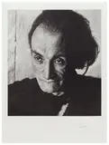 PORTRAIT D'ANTONIN ARTAUD by Jean Olivier Hucleux, 1980, Sérigraphie en noir, offered Nov 2025
