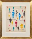 Sans titre by Bernard Quentin, 1960, Gouache sur papier, offered Nov 2025