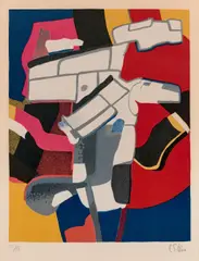 Bougri by Maurice Estève, Lithographie en couleurs, offered Nov 2025