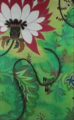 Untitled by Hema Upadhyay, Mixed media on paper pasted on mount board, sold Dec 2016
