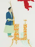 Resonable Acts of Compliance-II by Nusra Latif Qureshi, 2005, Acrylic and gouache on wasli paper, sold Dec 2016