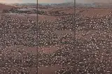 Wasteland (Gurgaon) by Nataraj Sharma, 2004, Oil on board, sold Dec 2016