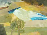 Untitled by Ram Kumar, Acrylic on canvas, sold Jun 2016