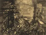 Untitled by Ram Kumar, Watercolour on paper pasted on mount board, offered Jun 2016