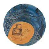 Untitled by Bhupen Khakhar, Mixed media on ceramic, sold Jun 2016