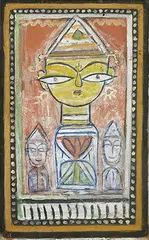 Untitled by Jamini Roy, Watercolour on paper, offered Jun 2016