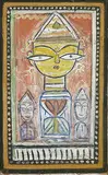 Untitled by Jamini Roy, Watercolour on paper, offered Jun 2016