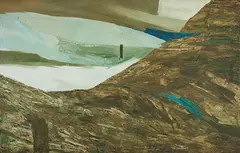 Untitled by Ram Kumar, Oil on canvas, offered Jun 2016