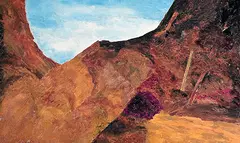 Untitled by Ram Kumar, 2004, Acrylic on canvas, sold Feb 2016