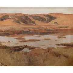 Tomales Bay by Giuseppe Cadenasso, oil on canvas, sold Mar 2026