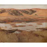 Tomales Bay by Giuseppe Cadenasso, oil on canvas, sold Mar 2026