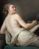 Allégorie de la Poésie by Élisabeth Louise Vigée Le Brun, Huile sur toile, sold Sep 2025