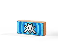 Sans titre by Invader, 2025, Carreaux de micro céramique sur brique en terre cuite, sold Dec 2025