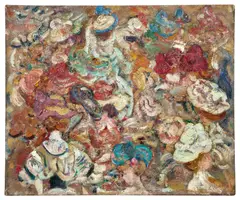 Études de têtes aux chapeaux by Louis Valtat, circa 1903, Huile sur toile, sold Dec 2025